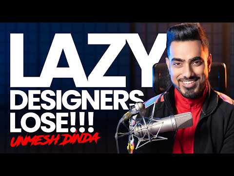 The Habits That Hold Graphic Designers Back with Unmesh Dinda