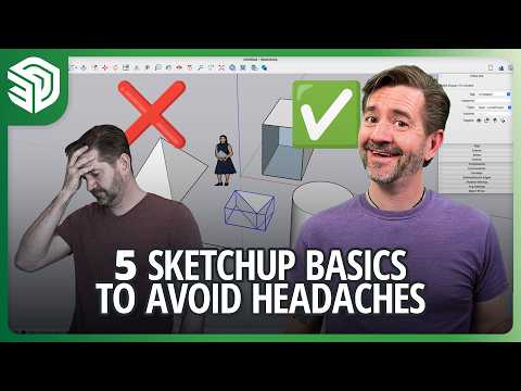 Top Tips to Build a Strong Foundation 💪 #sketchup