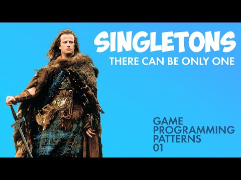 How I create singletons In Unity...