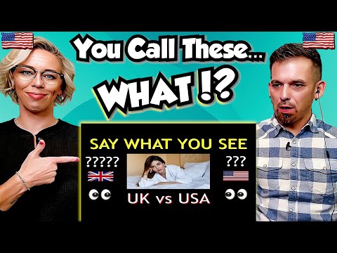 American Exes React: British vs American Words 55 Differences! He Was LOST!