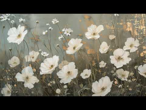 Vintage Floral TV Art Screensaver Tv Wallpaper Home Decor Oil Painting Digital Wall Art