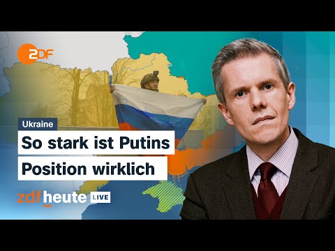 Ukraine: Lage in Pokrowsk, Angriff auf Schattenflotte und Friedensverhandlungen | ZDFheute live