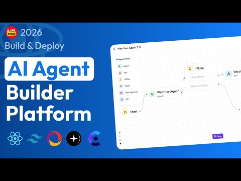 Build & Deploy AI Agent Builder Platform using NextJs, React, Convex, Arcjet