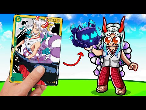 Cards Decide our Fruits in Blox Fruits REMATCH!