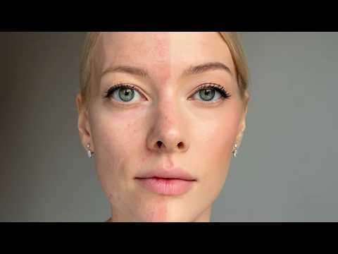 How to Apply Foundation So It Looks Like Skin (Thin Layer Method) | Elena Rachitskaya