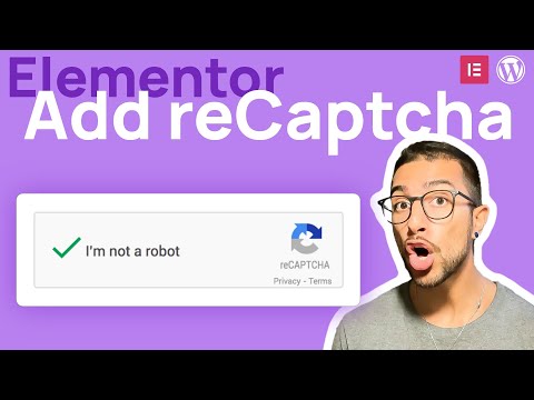 How to add reCAPTCHA to elementor forms