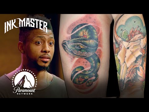 The Worst Tattoos Of Ink Master Season 9 😑 Part 1