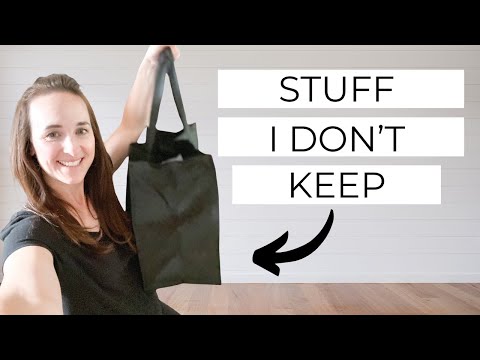 EXACTLY How I Manage 30 days Worth of STUFF