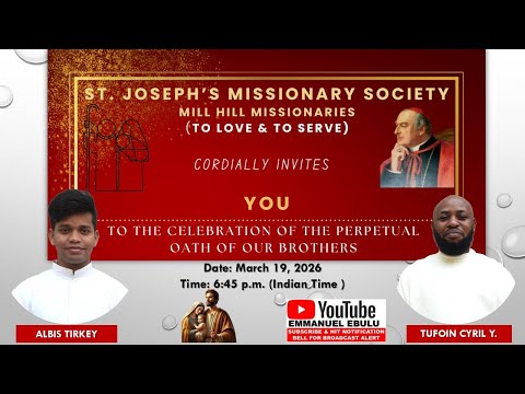 PERPETUAL OATH CELEBRATION 2026 | ST. JOSEPH’S MISSIONARY SOCIETY OF MILL HILL