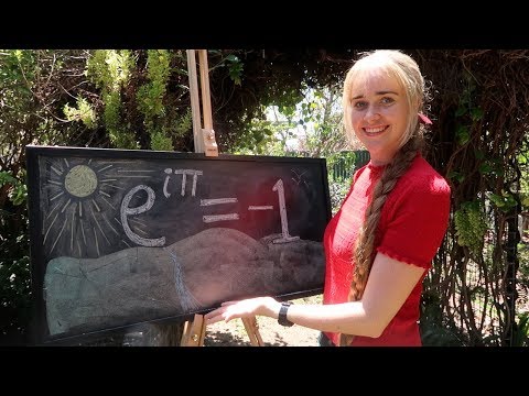 Proving the Most Beautiful Equation Bob Ross Style