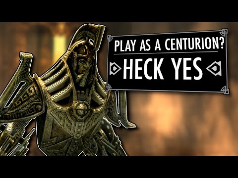 Skyrim But I Slowly Become a DWARVEN CENTURION