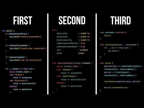 The 3 Laws of Writing Readable Code