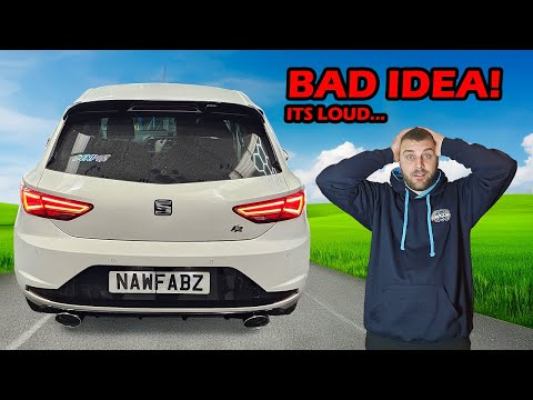 Upgrading The Leon 2.0TDI to Straight Pipe - Sounds INSANE