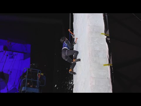 Ice climbers compete in skills competition in Longmont