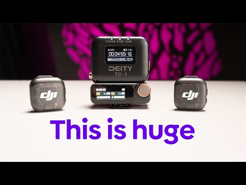 Dji Mic 3 Timecode is great