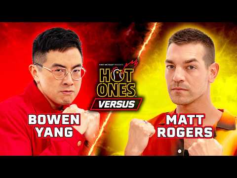 Bowen Yang vs. Matt Rogers | Hot Ones Versus