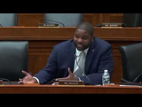 Rep. Donalds Remarks at House Financial Services Committee Hearing 4.18.23