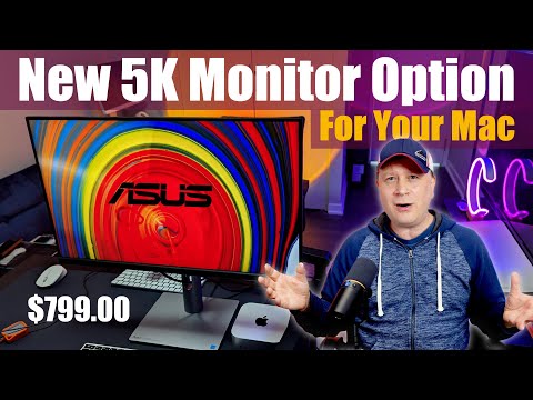 Best New 5K Monitor For Your M4 Mac mini and MacBook?  Introducing the Asus PA27JCV