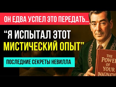 Невилл Годдард: СЕКРЕТ из ЕГО ПОСЛЕДНЕЙ ЛЕКЦИИ, который меняет ВСЁ!