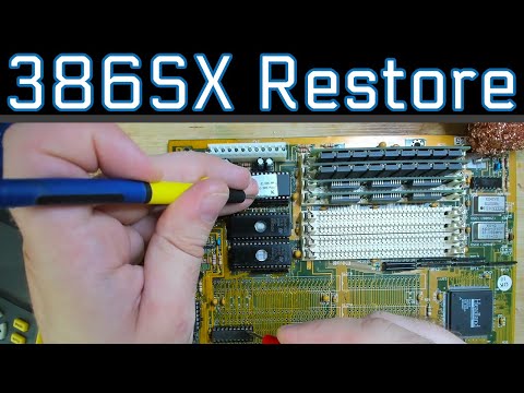 Heavy Corrosion: 386SX-25 Needs Your Help!
