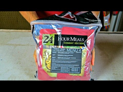 Testing Swedish Military MRE (Meal Ready to Eat)