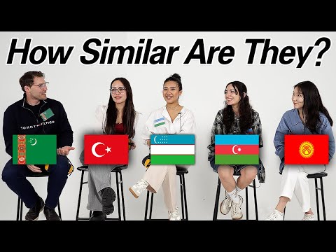 Turkic Languages l 5 Turkic Countries, Can They Understand Each Other?