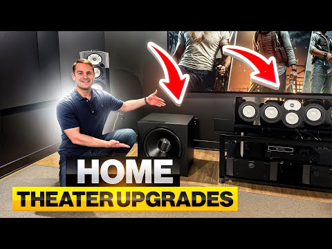 Home Theater Upgrades! JTR Captivator RS1 Subwoofers & Kaleidescape!