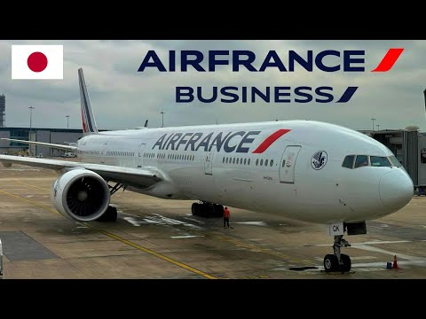 New Business Class  🇫🇷 Paris - Tokyo 🇯🇵 + First Class lounge ! Air France Boeing 777  [FLIGHT REPORT