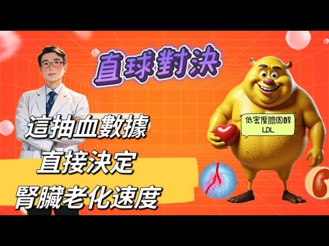 不讓腎臟快速老化，強烈建議這抽血數據一定要控制到70mg/dL以下，醫院健檢標準根本都太寬鬆，護腎一定要看的影片