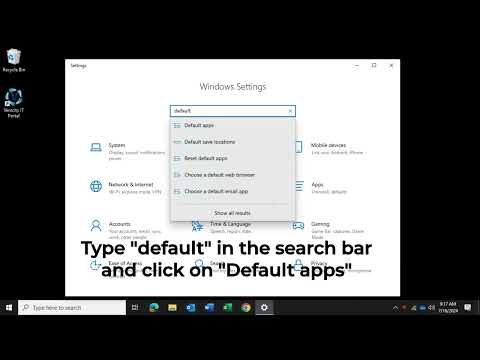 How to change your default web browser in Windows 10