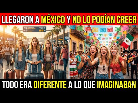 Al llegar a MÉXICO, tres jóvenes alemanas se llevan gran sorpresa: ¡Todo DIFERENTE a lo imaginado!
