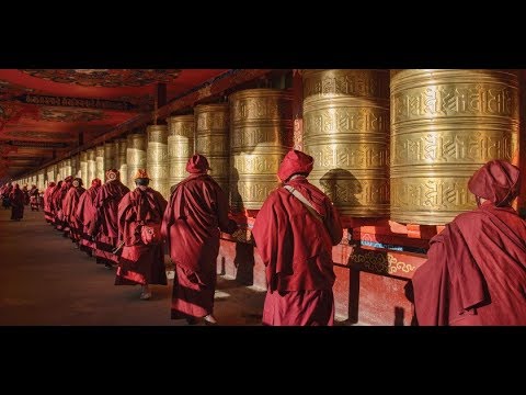 Om Mani Padme Hum Mantra 3 Hours - 3 TIẾNG Thần Chú  Mật Tông Tây Tạng Án Ma Ni Bát Di Hồng