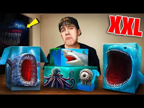 DO NOT OPEN BLOOP SEA EATER EL GRAN MAJA MYSTERY BOXES at 3 AM!!