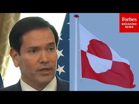 Reporter Asks Marco Rubio: Is There U.S. Agreement That Greenland Will Not Be Ceded By Denmark?