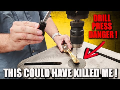 WARNING: Internet drill press trend can SERIOUSLY hurt you!