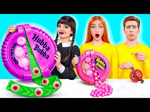 Izazov Za Velike, Srednje ili Male Ploče sa Wednesday Addams Super Hyper DO