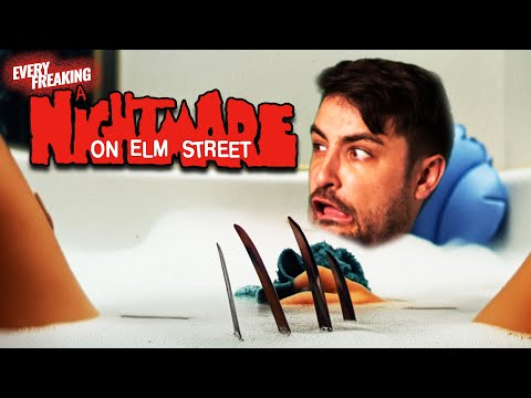 I explain all 9 A Nightmare on Elm Street Movies so Freddy Krueger can't grab me in the bathtub