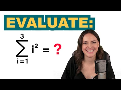 The Sigma Notation Explained – Evaluate Summation