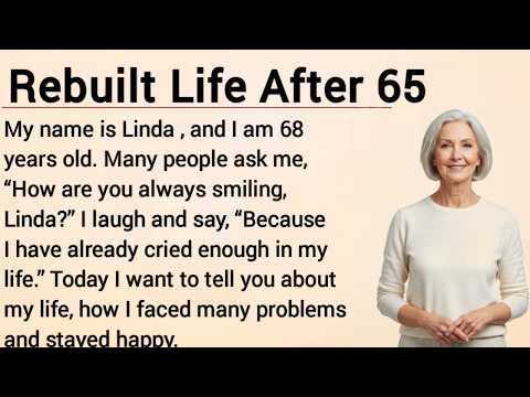 Learn English Through Story Level 3 | Graded Reader | English Story | Rebuilt Life After 65