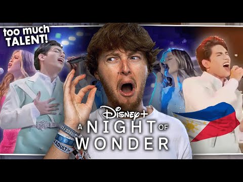 FILIPINOS ARE INSANE! (Stell, Zephanie, Janella Salvador - A Night of Wonder on Disney+ | Reaction )