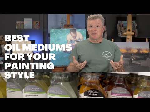 What Are Oil Mediums and Why Should You Use Them? Painting with Vlad Milan Duchev.