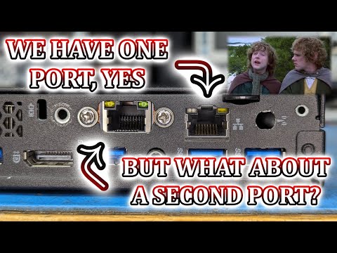 TEF #146 | Adding A Second Ethernet Port To A Lenovo Thinkcentre M900 Tiny
