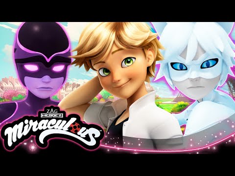 LADY BUG AND SUPER CAT 🐞 ADRIAN'S ACUMATIZATION 🐾 ALL EPISODES IN A ROW ▶️ [White Cat - Ephemeral]
