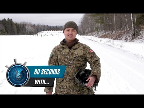 60 Seconds with Cpl Jonathan Ajo, Reserve Infanteer preparing for his first deployment