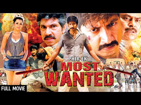 गोपीचंद और तृषा की हिट फिल्म | Phir Ek Most Wanted Full Movie Dubbed | Gopichand, Trisha Krishnan