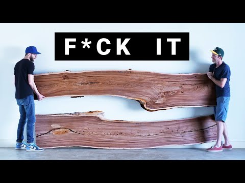 I Guess We're Building River Tables Now