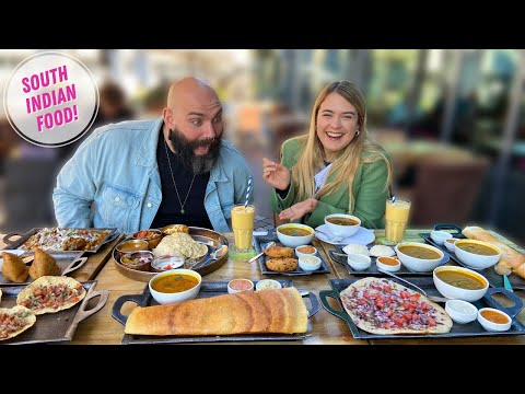 ITALIANS try SOUTH INDIAN FOOD for the FIRST TIME!