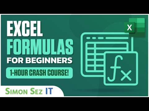 Excel Formulas for Beginners - 1+ Hour Class!