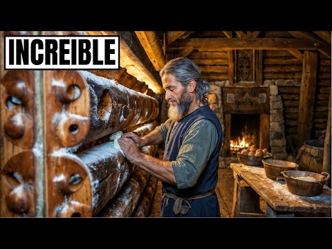 El Secreto Medieval para Calentar Cabañas que las Constructoras Modernas PERDIERON
