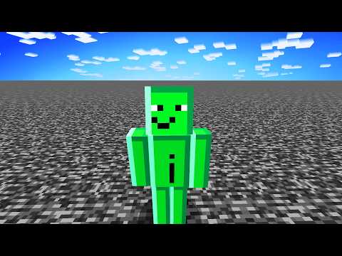 I Spent 100 Days On JUST BEDROCK!